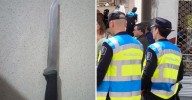Detenido en Vigo por agredir y amenazar con un cuchillo a su pareja