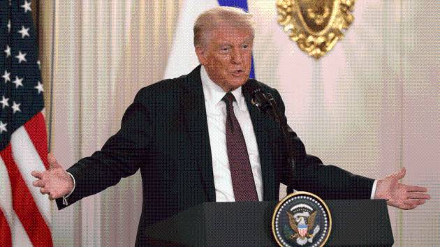 Trump unveils sweeping peace plan for Gaza that he says Israel accepts