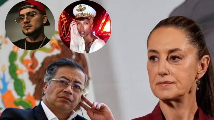 'No voy a entrar a debate': Sheinbaum evita confrontación con Petro por asesinato de B King