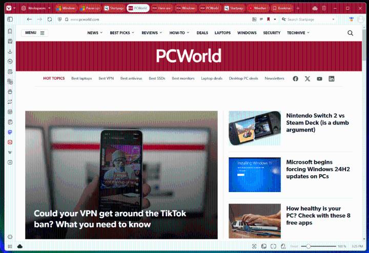 Vivaldi browser adds 'The Tab Button' to cut down on tab clutter