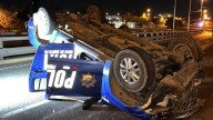 Rosario: robaron, terminaron dentro de una pileta tras fugarse y balearon a una policía