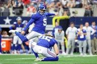 Giants kicker Graham Gano guts through injury to make field goal
