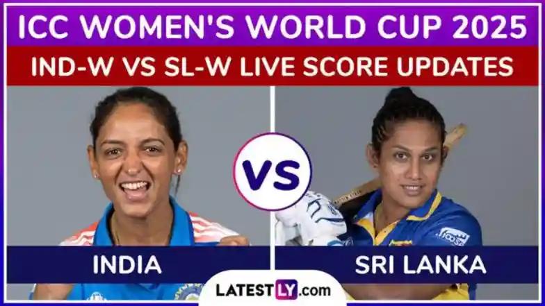 Cricket IND-W 74/1 in 18 Overs | India vs Sri Lanka Live Score Updates of ICC Women’s World Cup 2025: Harleen Deol, Pratika Rawal Steady India’s Innings