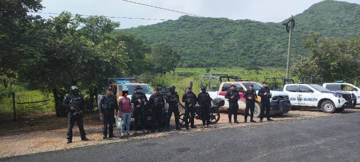 Guardia Estatal y Policía Municipal de El Naranjo localizan a persona reportada como desaparecida