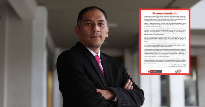 José Naupari sobre comunicado de PCM: "Refuerza la desconfianza más que la confianza"