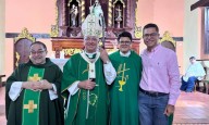 Alcalde León Jurado dio la bienvenida al nuevo párroco Máximo Tovar a la iglesia San Diego de Alcalá y de la Candelaria