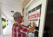 Code enforcement makes Sunday inspection at unsafe apartment complex