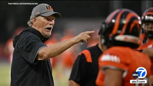 Legendary head football coach Tom Craft from Riverside City College returns from retirement as assistant to his son