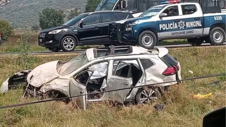 Colaboradores de Alicia Bárcena sufren accidente automovilístico, hay un muerto