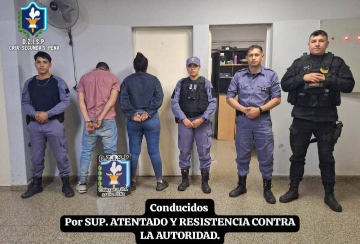 Policías heridos por evitar un incidente