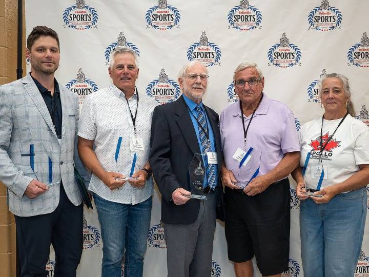 New class of five honoured at Belleville Sports Hall of Fame
