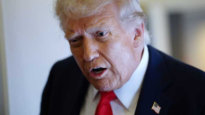 What is President Donald Trump's approval rating…