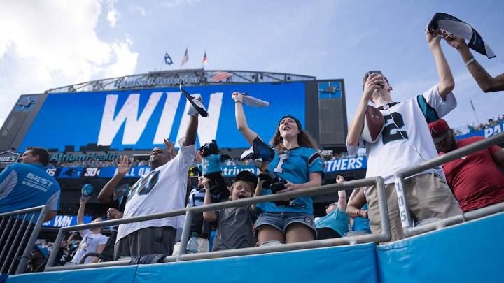 Panthers grateful for the support of home fans during win over the Falcons