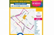 Modifican rutas de transporte público por fiestas patrias