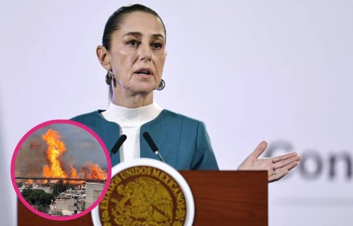 Claudia Sheinbaum se pronuncia tras la explosión de pipa de gas en CDMX