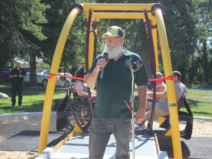 Community effort brings inclusive swing to Poplar Hill Park