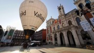 Los globos aerostáticos sobrevuelan Valladolid: así despegan sobre San Pablo y la Plaza Mayor