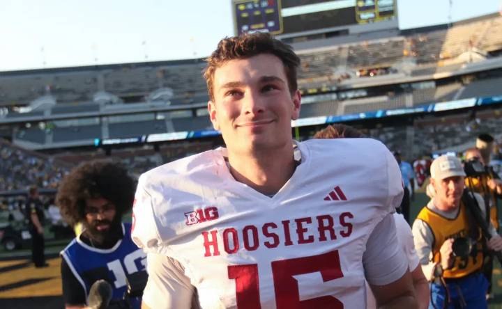 Indiana star Fernando Mendoza sets the record straight on controversial final play in win vs Iowa