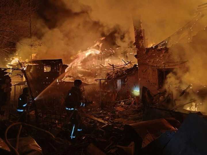 As Trump heads to Europe, Russian drones hit Kyiv and Zelenskyy urges sanctions