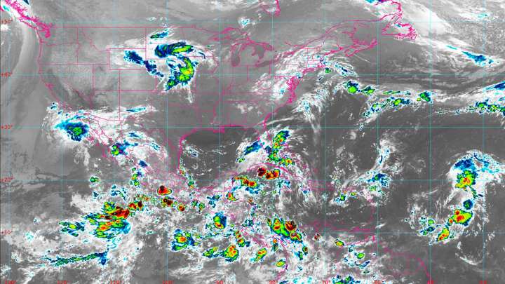 Ya Son Tres Potenciales Ciclones: Aviso por Posibles Tormentas Narda, Gabrielle y Humberto