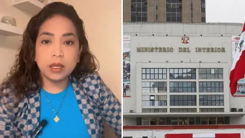 Jefa de Investigación de Panamericana denuncia que se planificó un ataque en su contra desde la Digimin y Mininter rechaza acusaciones