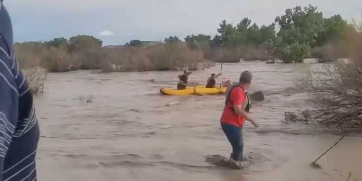 VIDEO: Utah first responders rescue man caught in flash flooding just in time