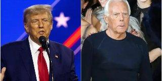 ¡Increíble revelación! La inesperada conexión entre Giorgio Armani y Donald Trump que sorprende al mundo del espectáculo.