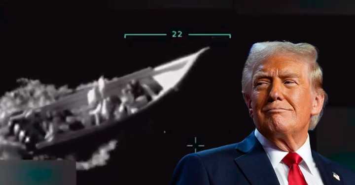 En video | Así destruyó Estados Unidos la lancha, que según Trump, estaba cargada de droga y había partido de Venezuela