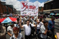 Milicianos marchan en Venezuela "para defender la patria" en respuesta a llamado de Maduro