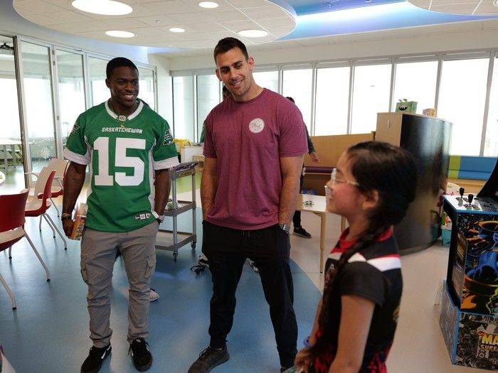 Saskatchewan Roughrider Foundation cares about the community