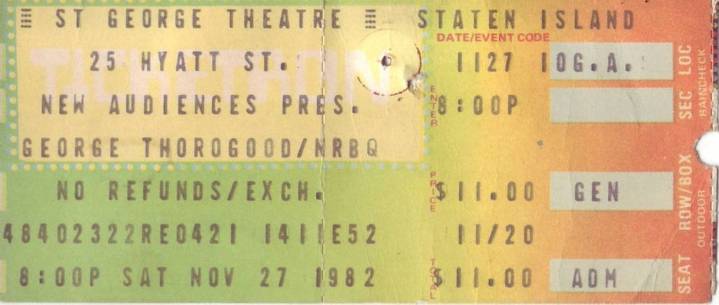 Did you go to any of these awesome Staten Island concerts back in the 1980s?