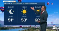 Labor Day weather: Warm, sunny, and calm for the final balloon launch