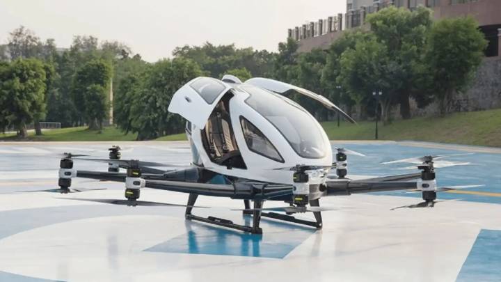 China impulsa el futuro del transporte con taxis aéreos autónomos en pruebas urbanas