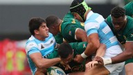 Los Pumas no pudieron ante el poderío de los Springboks y quedaron sin chances de gritar campeón en el Rugby Championship
