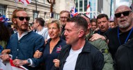 Tommy Robinson insists 'millions' at his London rally - but police say truth is far fewer