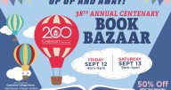 38th Centenary Book Bazaar is this weekend