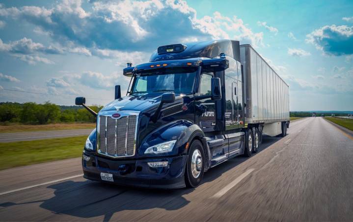Interstate highway lanes for autonomous trucks could move freight more efficiently