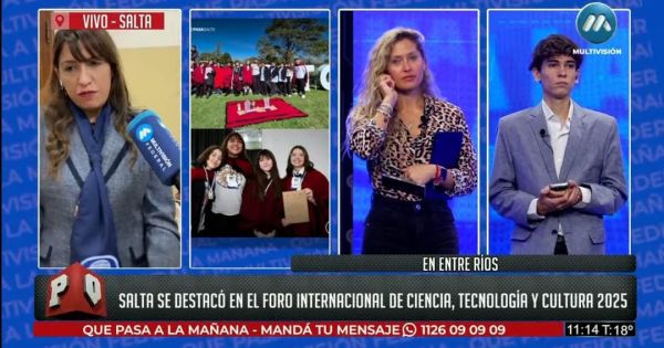 Alumnos salteños brillaron en Entre Ríos con una cerradura con reconocimiento facial