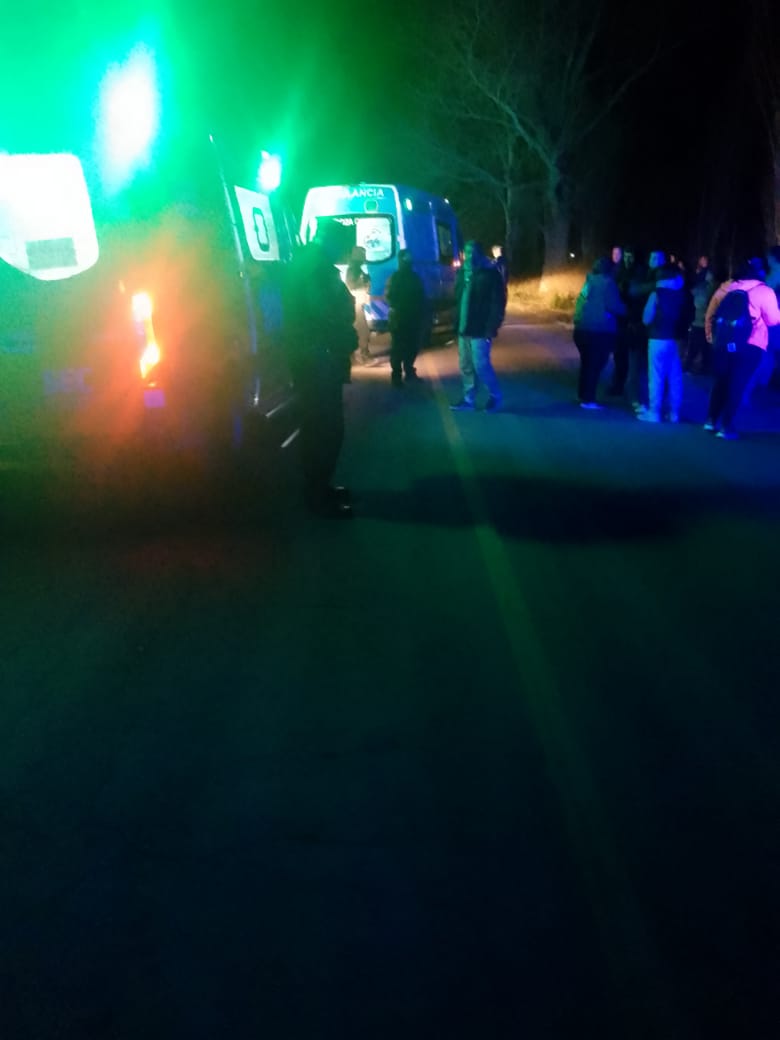Una mujer murió atropellada en Lavalle cuando caminaba con otra persona