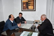 Salomón se reunió con el Decano de la Facultad de Ciencias Veterinarias de la UNLP