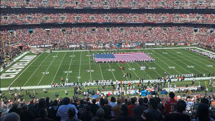 Sex toy thrown on field field at Browns game
