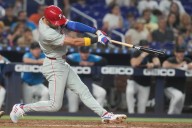 Phillies star Trea Turner is sidelined with a hamstring strain, could return in time for postseason