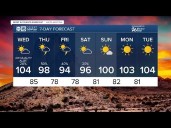 Monsoon storm chances ramping up this week in the Valley