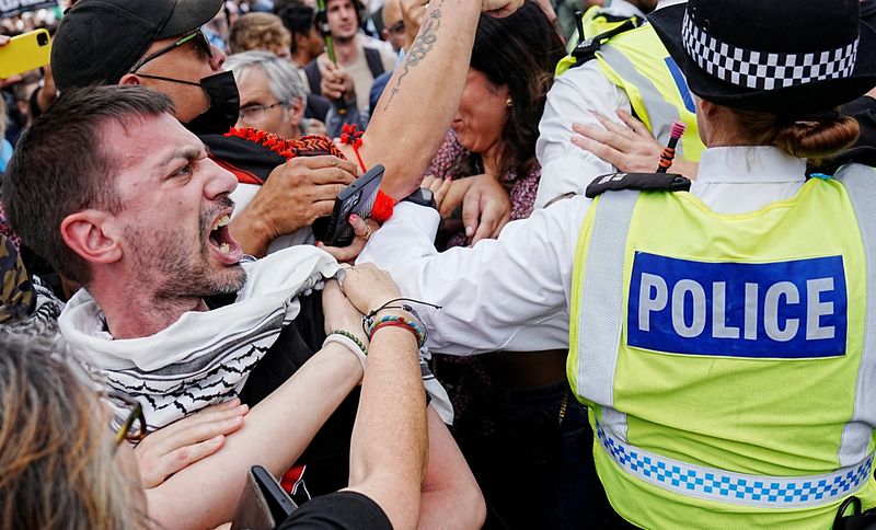 Almost 900 people were arrested at London Palestine Action protest, police say