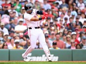 Red Sox catcher comes up big in rare pinch