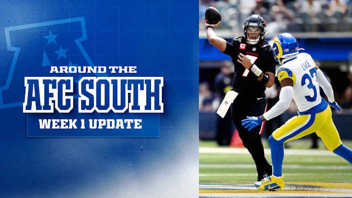 A Look Around the AFC South: Jaguars win big, Texans and Titans struggle in Week 1