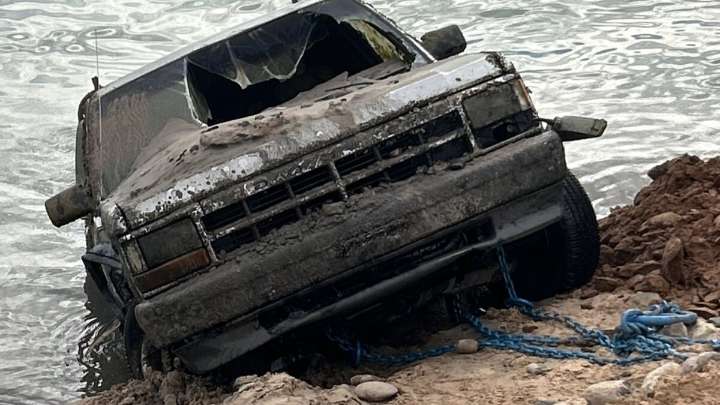 Body of missing man found in truck revealed by Lake Powell's low water level