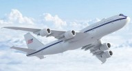 Estados Unidos da pistas del avión del juicio final concebido para operar como un Pentágono en el aire si la tierra colapsa