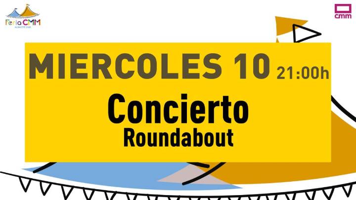 Concierto de Roundabout desde la Feria de Albacete