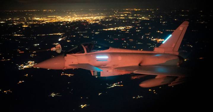 UK jets fly over Poland as NATO bolsters strength over latest Russian incursions
